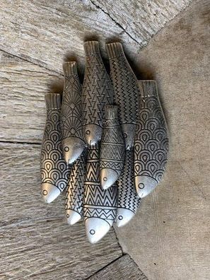 UmjuBelt Schließe "Fish Family" / Gürtelschnalle 4 cm