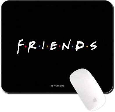 Mauspad Mousepad Friends white Computerzubehör Notebook Zubehör