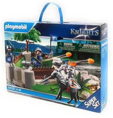 Playmobil 70520 Knights Super Set Ritterset mit Figuren Ritterbastion Ritter NEU
