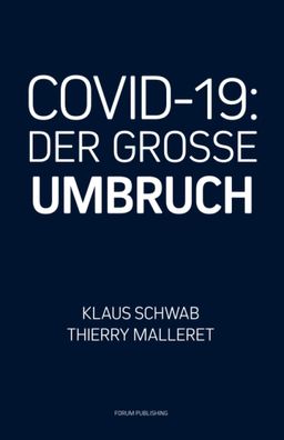 Klaus Schwab Der große Umbruch The Great Reset Deutsch COVID-19 Taschenbuch