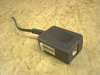 Telefon-Adapter Kabel TAE-Buchse + ISDN Buchse auf RJ11 Stecker Westernstecker 6P2C