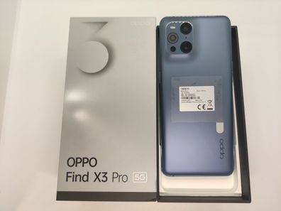 OPPO Find X3 Pro 5G, 256 GB, Blue (blau), WIE NEU, OVP, Garantie