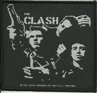 The Clash Gun Aufnäher-Patch Neu New