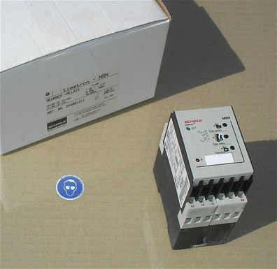 Zeitrelais Multifunktion 24-48V Volt AC DC Schiele MBN 244001211 + SdfkPlakette