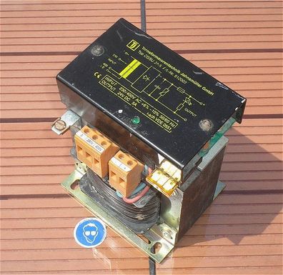 Transformator Netzteil 230 oder 400V AC auf 24V DC 5A Jahnsmüller EGSU 24-5