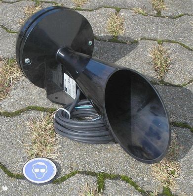 Signalgeber Signalhorn Alarm Hupe 24V Volt AC Ex Stahl 8491 11-024 + SdfkPlakette