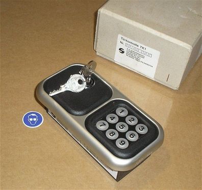 UP Türschloß Schlüssel Code Tastatur 230V 12V Türkontrolle TK1 + SdfkPlakette