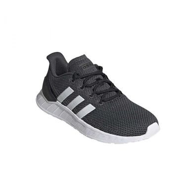 adidas Sportschuhe Questar Flow schwarz mit weißen Streifen