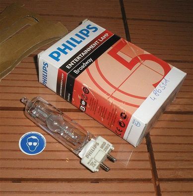 Leuchtmittel Entladungslampe 250W Watt GY9,5 GY9.5 Philips MSD 250 2 mit 486Std