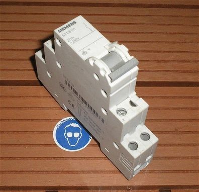 Schalter 230V AC 20A Ampere LS-Bauform für Hutschiene Siemens 5TE8111 4001869210063