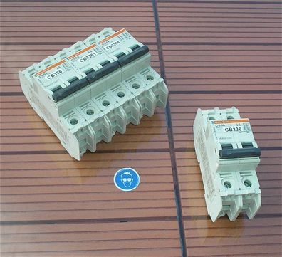 Leitungsschutzschalter LS Automat Sicherung C0,5 A Ampere 2polig Merlin Gerin
