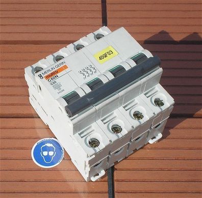 Leitungsschutzschalter LS Automat Sicherung C20 20A Ampere 4polig Merlin Gerin