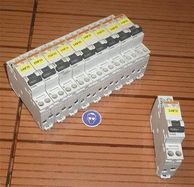 Leitungsschutzschalter LSS Automat Sicherung C3 A Ampere 2polig Merlin Gerin