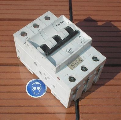 Leitungsschutzschalter LSS Automat Sicherung G10 10A Ampere 3polig Siemens