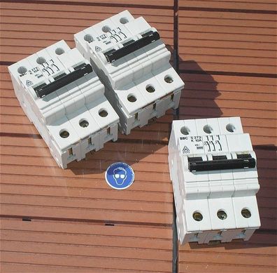 Leitungsschutzschalter LSS Automat Sicherung K10 10A Ampere 3polig BBC S273