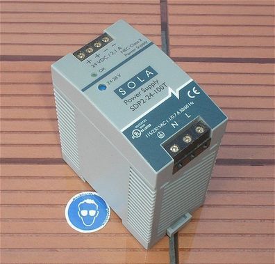 Netzteil Schaltnetzteil 230V Volt AC auf 24V DC 2,1A Ampere Sola SDP2-24-100T