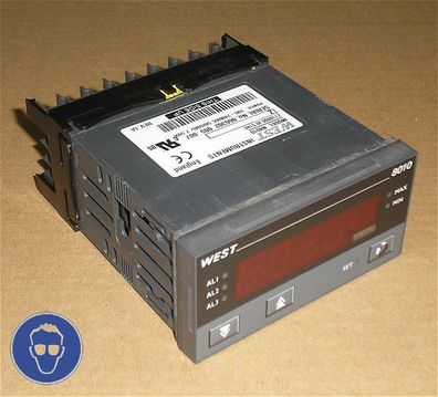 Einbaumessgerät Temperaturanzeiger Anzeiger 100-240V AC West Instruments N8010