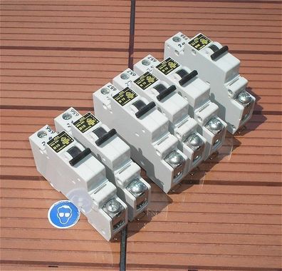 Leitungsschutzschalter LS Automat Sicherung 2x B10 3x B13 1x B16 A Ampere 1polig