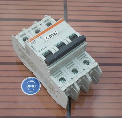 Leitungsschutzschalter LS Automat Sicherung C3 A Ampere 3polig Merlin Gerin