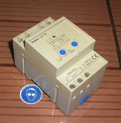 Dämmerungsschalter 230V Volt AC 1xUM ohne Sensor Theben LU 112 + SdfkPlakette