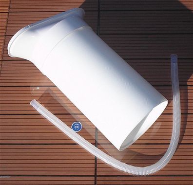 Flexschlauch Abluftschlauch Rohr ca 15cm max Länge 1,8m 180cm 1800mm für Klimanlage