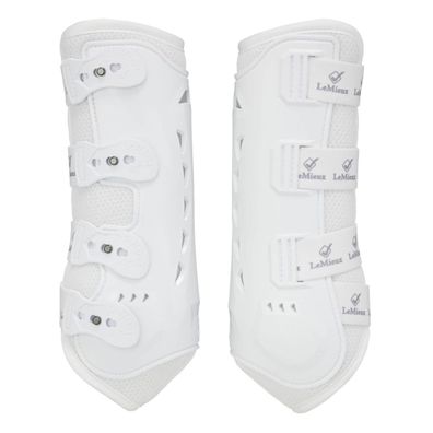 LeMieux Ultra Mesh Gamaschen Snug Boots Front weiß
