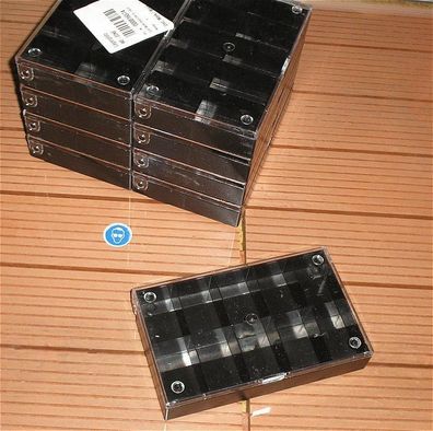 9x Sortimentskasten Kleinteilemagazin Box 10-fach Hüfner Dübel 816574