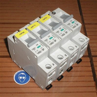 4x Leitungsschutzschalter LS Automat Sicherung C10 1polig Allen Bradley