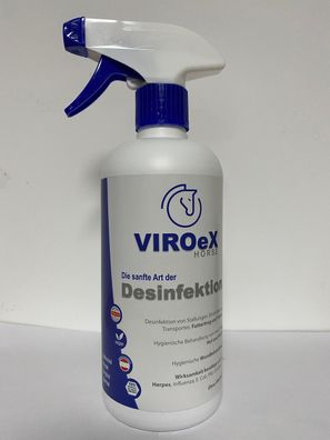 VIROeX Horse Desinfektionsmittel 500ml wirksame Desinfektion für Stall und Umgebung