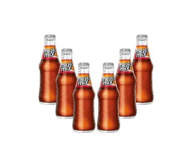 Mezzo Mix 6er Set Mezzo Mix 6x 0,2L inkl. Pfand Mehrweg Glas Cola küsst Orange