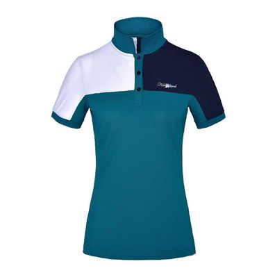 Kingsland KLjaney funktionales Pique-Polo-Shirt Damen blue Blau FS21