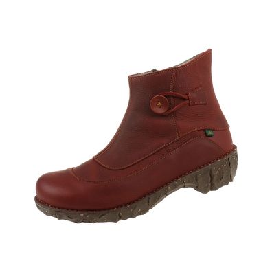 El Naturalista Damenschuhe Stiefelette Glattleder Reißverschluss 159-A-O