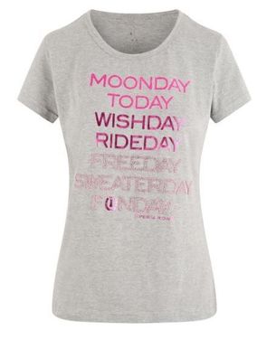 Imperial Riding T-Shirt Moonday Grey Melange Sommer 2020