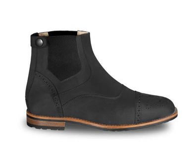 Cavallo Stiefeletten Schuhe Brogue Pro Nubuk schwarz