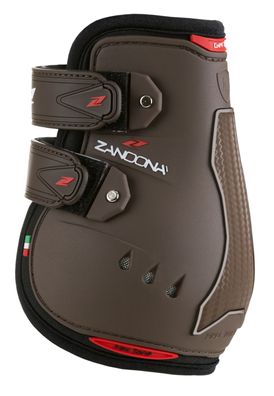 Zandona CARBON AIR Active-Fit Streichkappen, hinten, braun Klettverschluss