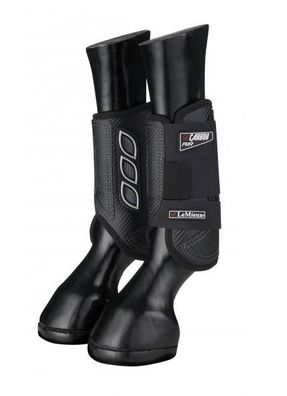 LeMieux Gamaschen Carbon Air XC Boots schwarz front