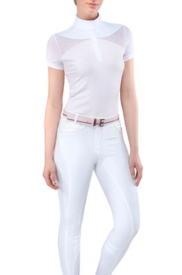 Equiline Damen Turnier POLO SHIRT ORCHID ICE FS20