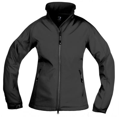 Horka Softshell Jacke schwarz wasserabweisend und winddicht