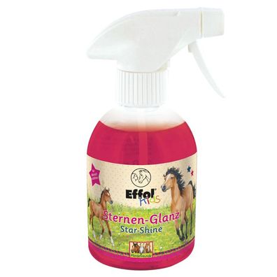 Effol Kids Sternen-Glanz 300 ml Spray mit Himbeer Duft und Glitzer