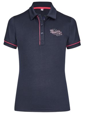 Busse Polo-Shirt KIDS Collection VII navy flower