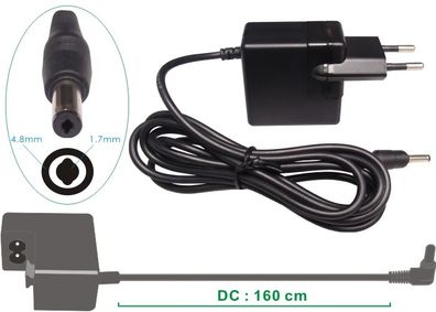 Ladegerät für DVD-Player - DF-ACF100MC - SONY DVD-FX820 / 988511664 - Input AC100-...