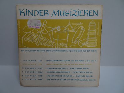 7" Single FidulaFon Fidula Fon 1162 Kinder musizieren Schulwerk Richard Rudolf Klein