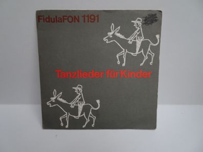 7" Single FidulaFon Fidula Fon 1191 Tanzlieder für Kinder Hans Günter Lenders