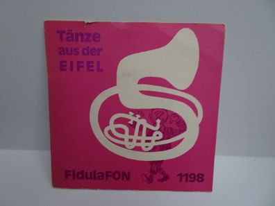 7" Single FidulaFon Fidula Fon 1198 Tänze aus der Eifel Werner Brock HG Lenders