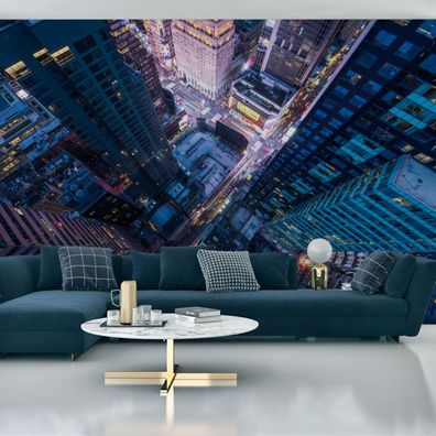 Muralo VLIES Fototapeten Tapeten XXL Aussicht von oben auf Manhattan NY 3D 4568