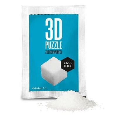 Liebeskummerpillen, 3D-Puzzle, Zuckerwürfel, 7636 Teile, Scherzartikel