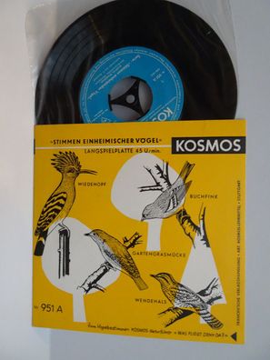 7" Single Kosmos 951-958A Stimmen einheimischer Vögel Was fliegt denn da Franckh´sche