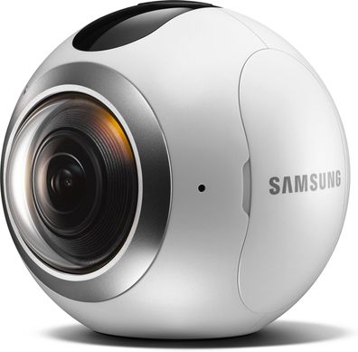 Samsung Gear 360 Actionsport-Kamera Full HD weiß SM-C200 DE Händler Neuware