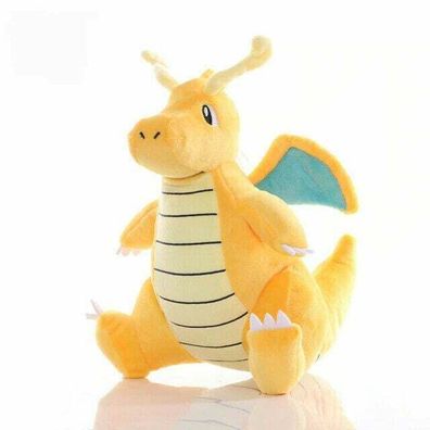 Pokemon Dragoran / Dragonite Kuscheltier - 20 cm Anime Plüschtier Plüsch / Stofftier