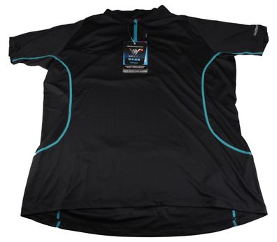 Shimano W's Touring Damen T-Shirt Trikot Gr. 3XL Schwarz Neu